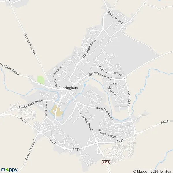 Map Marlow map of Marlow (SL7 1) and practical information